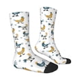 thumbnail image 2 of Goofa Farm Roosters Printed Men's Crew Socks, Soft Durable Breathable Moisture-Wicking with Odor Control Cotton socks, 2 of 9