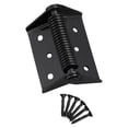 thumbnail image 3 of GROWTH TANK Self Closing Spring Door Hinge Automatic Door Closer Hinge for Fence Kitchen Black, 3 of 9
