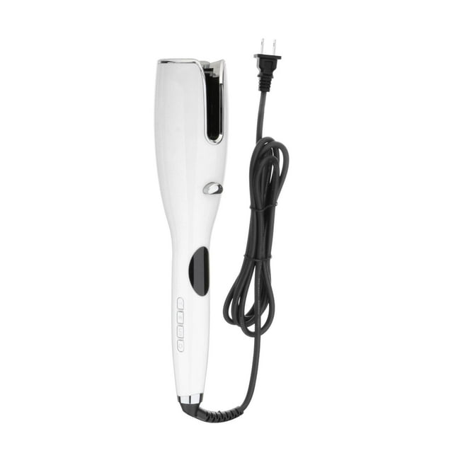 HILABEE Auto Hair Curler, Automatic Curling Iron with Ceramic Ionic Barrel Professional White