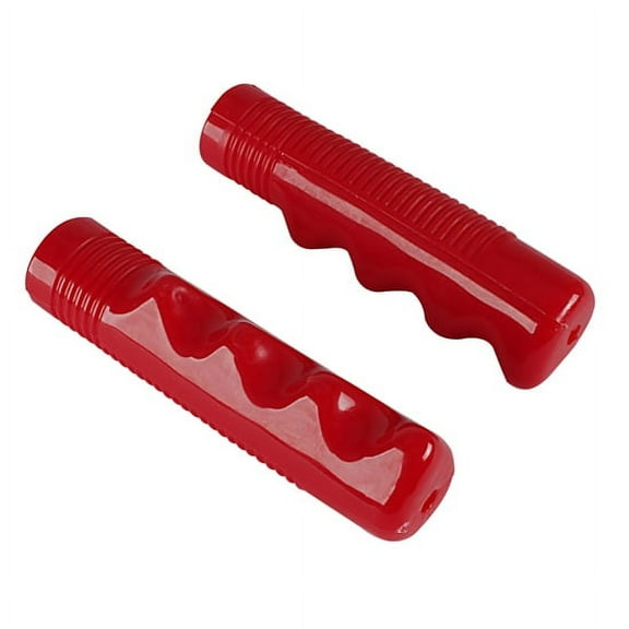Murray® Bike Style Grips for 3/4 Inch Handlebar, Red