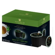 Wissotzky Tea Timeless Green Tea With Nana Mint Tea Single Serve Cups For Keurig K Cup Brewer, 12 Ct