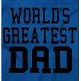thumbnail image 2 of Father's Day World's Greatest Dad Hoodie Hooded Sweatshirt Men Brisco Brands S, 2 of 6