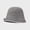 Gray, variant on Women Warm Bucket Hat Fedora Cloche Cap Classic Felt Bowler Hat for Fall Winter