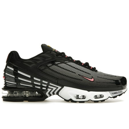 Nike Men's Air Max Plus 3 Black White Chamois Running Shoes, from StockX
