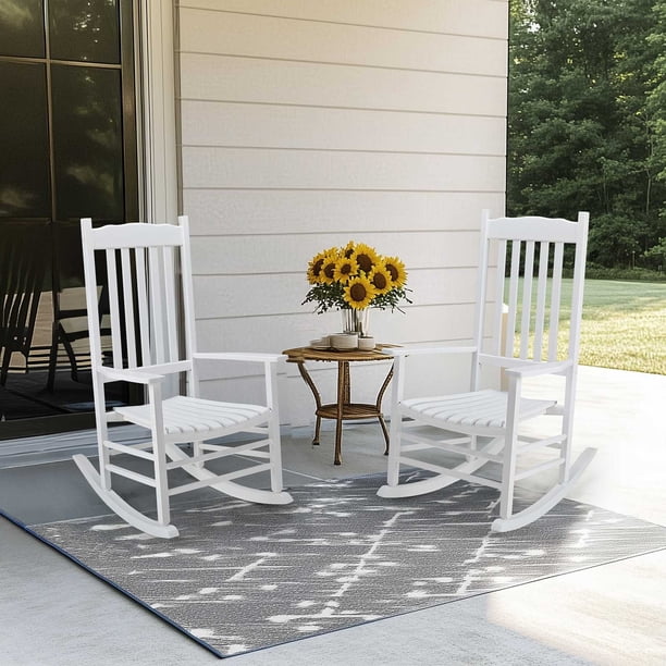 Zimtown Rocking Chairs - Outdoor Restaurant Patio Seating