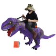 thumbnail image 2 of Disfraz Inflable de Dinosaurio Impermeable Disfraz de Ojos con Luz LED y Potente Soplador ANGGREK  Otros, 2 of 8