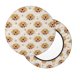 thumbnail image 2 of Disketp Labrador Retriever Dog Funda Redonda para Taburete, Funda de Cojín para Silla de Bar Suave y Elástica-12 inch, 2 of 7