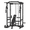 Black with Black Bench, variant on RitKeep M10 Power Rack for Home Gym, 1500LB Capacity Multi-Function Power Cage with Adjustable Cable Crossover & 11 Strength Training Attachments