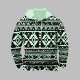 thumbnail image 1 of Styesk Sweatshirts for Men Men's Gradient Printed Loose Long Sleeve Pocket Hoodies Sweatshirt, 1 of 3