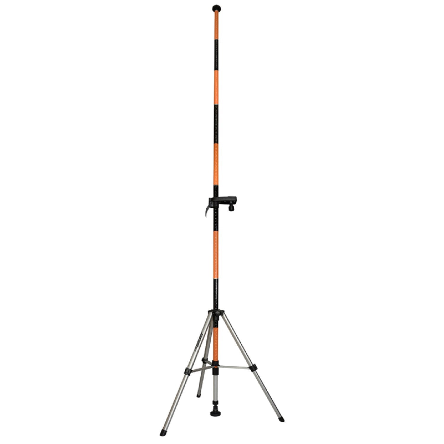 Johnson Fishing All-In-One Laser Mounting Pole Tripod - Adjustable Aluminum - 3 Piece, Multicolor — Residential Use, Standard Application