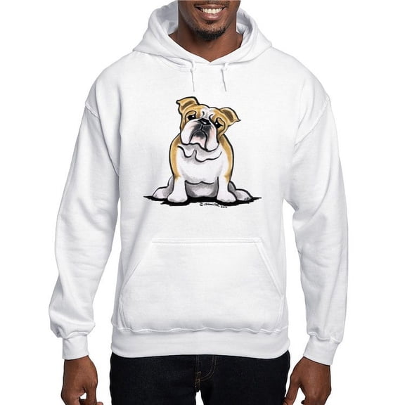 CafePress - Cute English Bulldog Hooded Sweatshirt - Pullover Hoodie, Hooded Sweatshirt