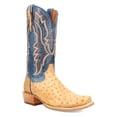 thumbnail image 2 of Dan Post Boots Mens Brady Full Quill Ostrich Embroidered Square Toe Pull On, 2 of 5