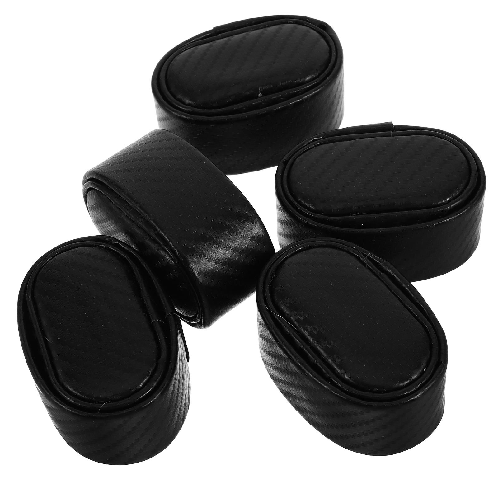CTIRCHIU Soft PU Watch Display Pillow Black for Watches and Cases 5Pcs