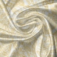 thumbnail image 5 of Ambesonne Paisley Valance Pack of 2, Monochrome Ornaments, 54"X18", Pastel Brown and White, 5 of 5