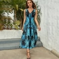 thumbnail image 4 of Animal Print Patterns Sleeveless Dress Woman Fashion Long Dresses Women's Summer Suit Dress 2025, 4 of 6