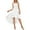 White, variant on Xmarks 2023 Women Sleeveless Spaghetti Strap Maxi Dress Square Neck Boho Beach Sundress Smoked Tiered High-Low Maxi Dress, S-XL