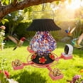 thumbnail image 4 of karymi Solar Powered Smart Bird Feeder with 1080P HD Camera and Night Vision Auto Species Identification Live Streaming via App Weather Resistant Outdoor Party Favors, 4 of 9