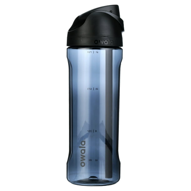 Owala FreeSip Tritan Water Bottle, 25 Oz., Very, Very Dark Black