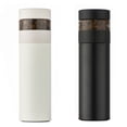 thumbnail image 3 of Naiovety Taza termo café té agua creativamente pantalla inteligente tazas separación avena aislamiento taza cocina Oficina tazas presente Teteras Negro, 3 of 6