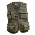 thumbnail image 4 of Mesh Fishing Vest Lightweight with Multi Pocket Camping Travel Training, 4 of 8