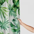 thumbnail image 3 of Orinice Tropical Shower Curtain for Bathroom Decor, Modern Contemporary Waterproof Polyester Curtain Hotel-Quality, Palm Leaves Washable Durable Bathroom Curtain with 12 Hooks,  69x72, 3 of 7