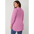 thumbnail image 2 of Ellos Plus Size Sleeve Sweatshirt Tunic, 2 of 2