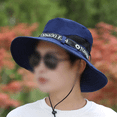 thumbnail image 4 of Sombrero para el sol, impermeable, de ala ancha, con protección UV, para pesca, senderismo, jardín y playa, 4 of 5