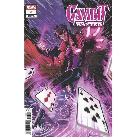 Collectible Gambit: Wanted #3C VF ; Marvel Comic Book