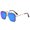 Blue film, variant on Vintage Metal Frame Sunglasses UV400 Protection PC Lenses Durable Frame Classic Sun Glasses For Women And Men Unisex