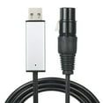 thumbnail image 5 of Cable adaptador de interfaz DMX para computadora controlador de iluminación de escenario shamjiam Cable del controlador de luz, 5 of 5