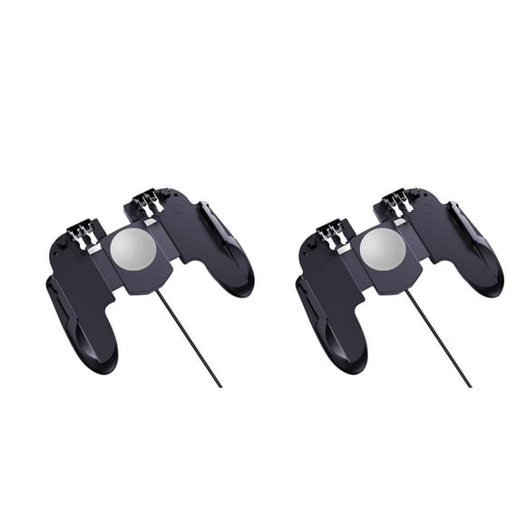Sidaley Controlador de juegos Ventilador de refrigeración ABS Aleación de zinc Gamepad Disparador sensible Joystick Compatible con Android Type1 NO1