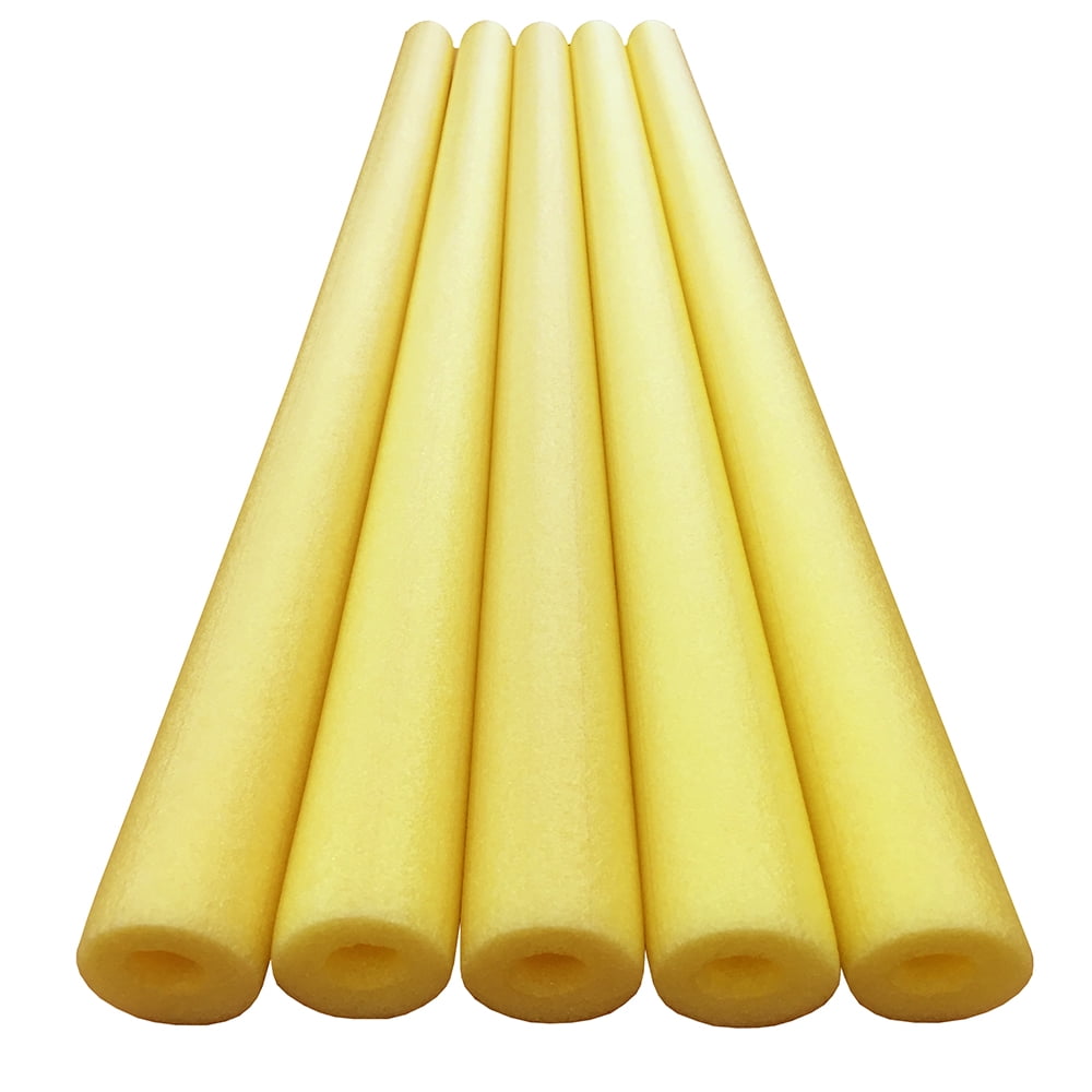 Oodles of Noodles Bulk Wholesale Deluxe Foam Swimming Pool Noodles White 35 Pack 