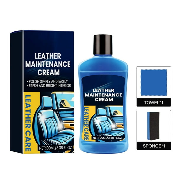 Leather Maintenance Creams,Car Interior Cleaner,Leather Wax,Car Cleaning And Maintenance Paste,high-efficiency Maintenance Oil