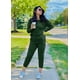 thumbnail image 5 of Conjunto Deportivo PRETTYGARDEN Mujer 2 Piezas Verde Oscuro Talle Grande, 5 of 5