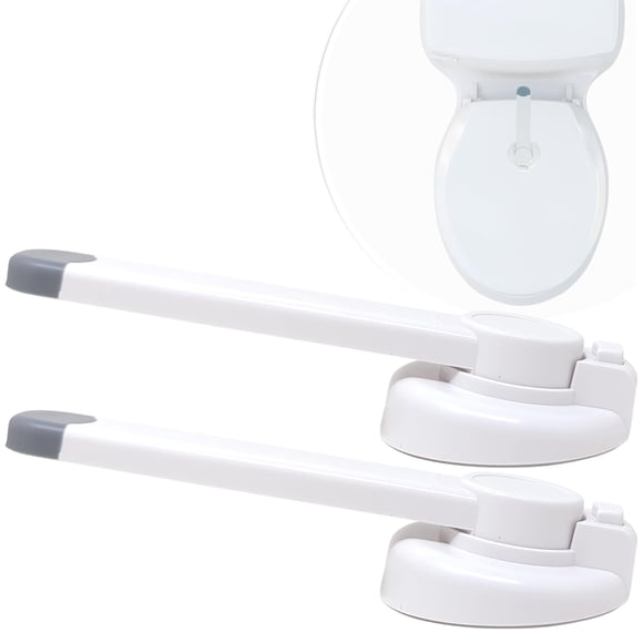Cerradura de seguridad para asiento de inodoro MARS BABY para niños, 2 unidades