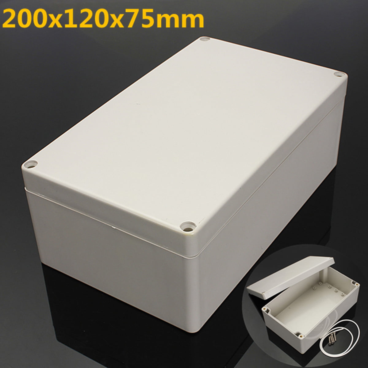 Plastic Enclosure Box Waterproof Electronic Project Instrument Case90x70x28mm VH