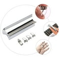 thumbnail image 3 of Milisten 5Pcs Steel Guitar Slides for Smooth Tones in Professional Playing, 3 of 8