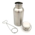 thumbnail image 1 of Botella Metal en La Boca Ancha Tazón Tetera Gran Biberón para Acampar Pared Única 350/500/750 Ml Acero Inoxidable Con Y Gancho Reutilizable El Picnic Senderismo, 1 of 9