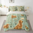 thumbnail image 2 of Castle Fairy Cute Dog Duck Bedding Comforter Set,Cartoon Animal Queen Bedding Sets, 2 of 8