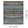 thumbnail image 3 of Fabstyles Premium 100% Cotton Rug, Handmade Area Rag Rug for Living Room, Hallway, Patio, 3 of 4