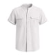 thumbnail image 5 of Camisa de Manga Corta de Cuello Redondo de Color Sólido de los Niños Casual Cómodo Cardigan Top para Adultos, 5 of 7