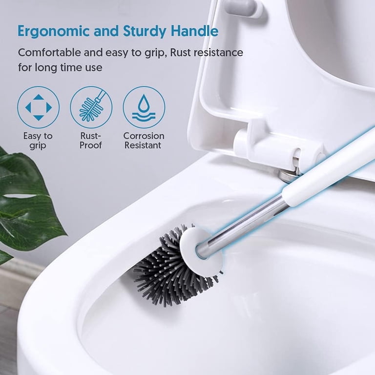 Sugarday Silicone Toilet Bowl Brush and Caddy photo 2