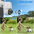 thumbnail image 2 of Cámara De Seguridad Wifi Hd 3mp Con Alarmaa Ip BLOOSOM Blanco, 2 of 4