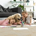 thumbnail image 4 of 30-Pack Peel and Stick Vinyl Floor Tiles, 12"x12" Self-Adhesive Waterproof Peel and Stick Flooring Planks DIY for Bathroom, Kitchen, Living Room, Cover 30 Sq. Ft Beige, 4 of 15