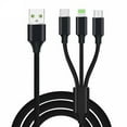 thumbnail image 1 of Amdohai 3 in 1 Charging Cable Quick Cable Data Compatible with iOS/Android Devices, 1 of 7