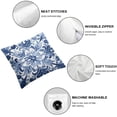 thumbnail image 4 of Acheng Boho Throw Pillow Covers Set of 2Vintage Decorations for Bedroom Sofa Couch Chair Car Square Cushion Covers Throw Pillow Case for Living Room Pillowcase Home Decor Pillows White, 4 of 6