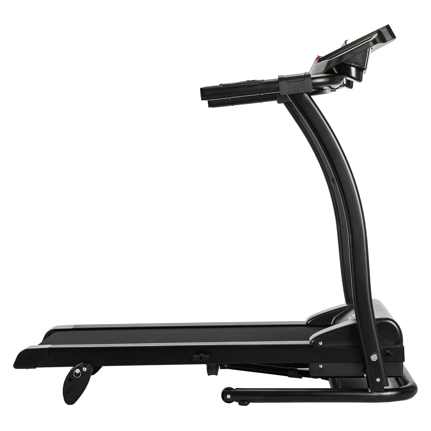 Folding Treadmill Electric Motorized Running Machine with Downloadable Sports App Control Walking & Running OR Treadmill Mat, Cup Holder, MP3 Player & Wheels Easy Assembly