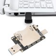 thumbnail image 4 of Lector De Tarjetas CFExpress, Soporte De 10 Gbps, Lector De Tarjetas USB 3.1 De Interfaz Dual De 2 TB Ampliamente Utilizado Para Teléfono Para Computadora Para Tipo C, 4 of 8