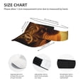 thumbnail image 3 of Balery Sunset Sunflower Cow A Sport Wear Athletic Visor Sun Sports Visor Hat Visor Adjustable Cap for Women and Men (One Size), 3 of 7