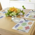 thumbnail image 4 of Ambesonne Mandala Place Mats Set of 4, Colorful, Standard Size, Multicolor, 4 of 6